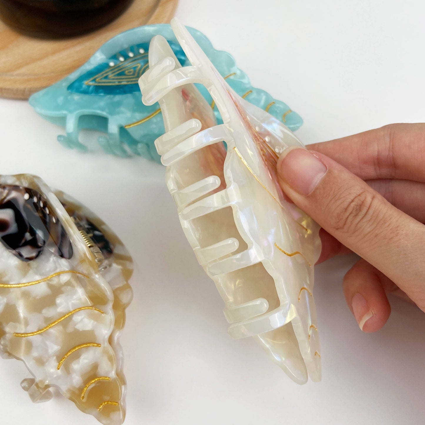 Ocean Series Conch Hair Clip