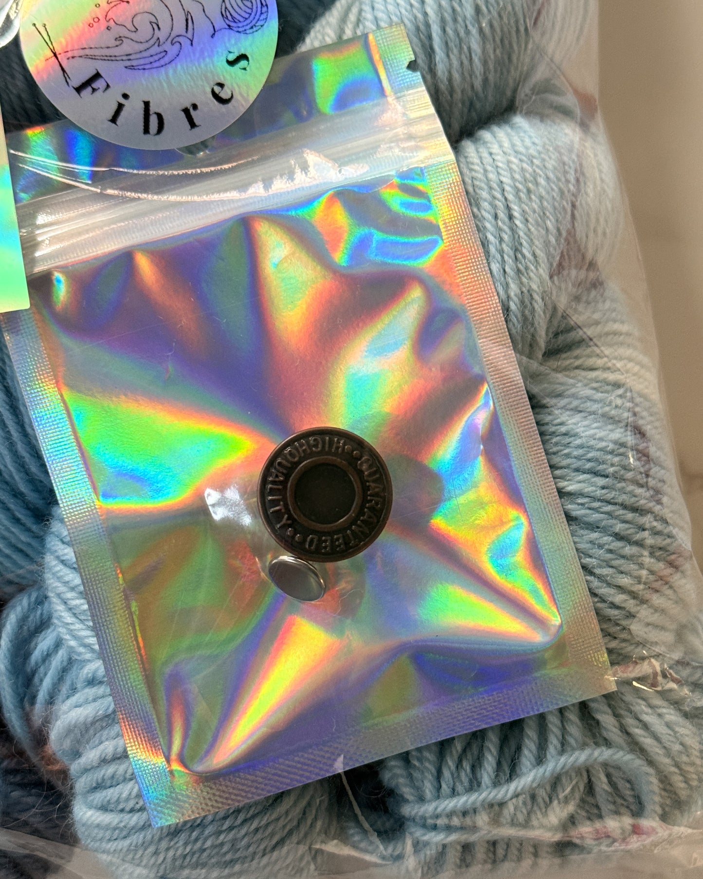 Knitalee x oSHen Fibres "Vintage Jeans" Legume Tote Kit