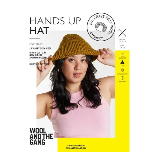 Hands Up Hat Pattern Book