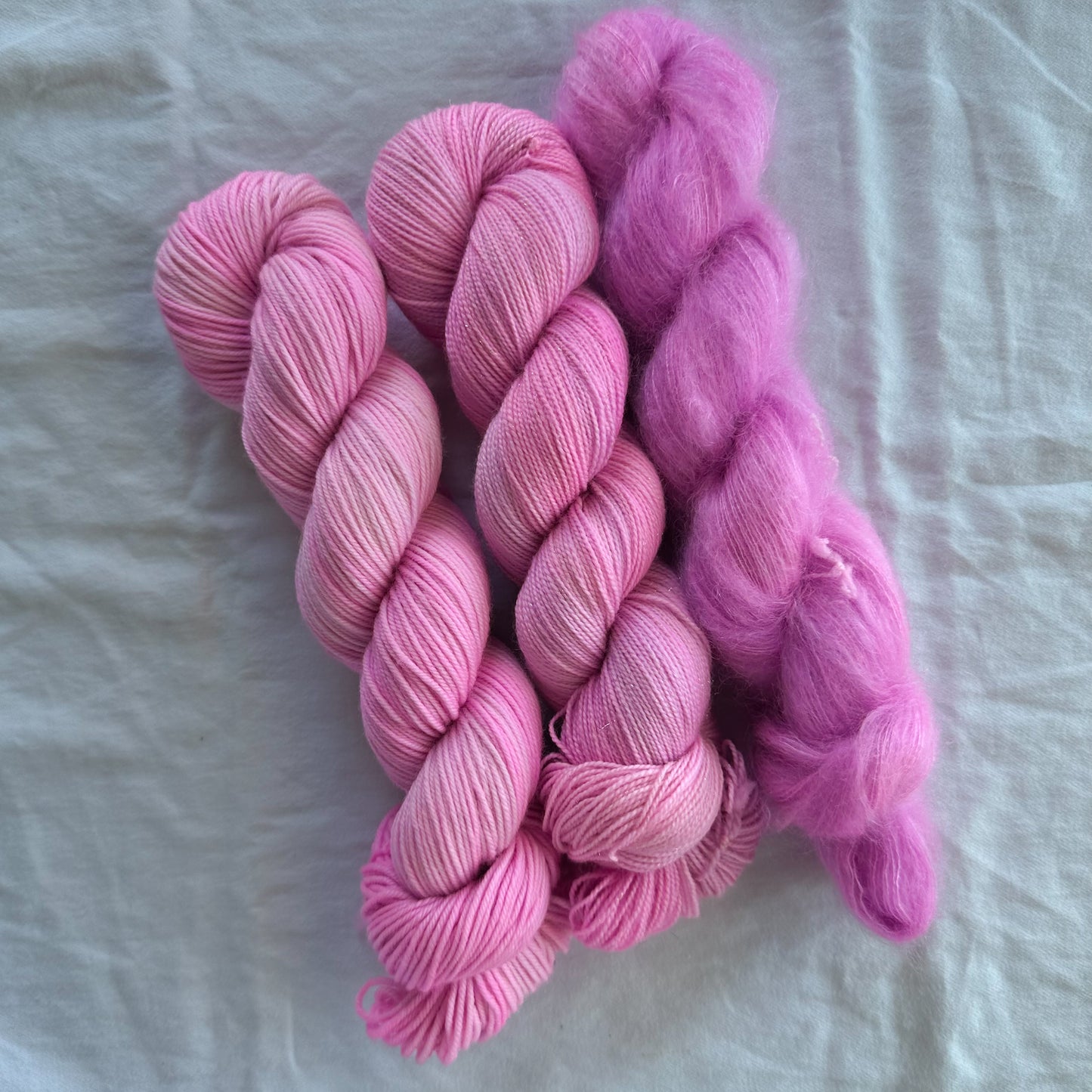 Green & Pink Stocking for Rainbows Sweater Kit