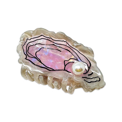 Midi Oyster Hair Claw Clip
