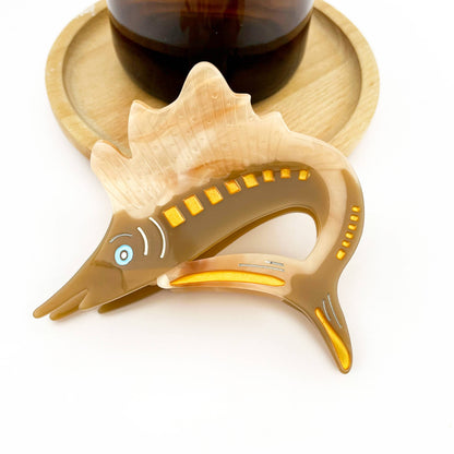 Tuna Claw Clip, Marine Animal Hair Clip