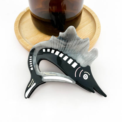 Tuna Claw Clip, Marine Animal Hair Clip