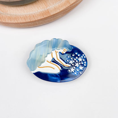 Elegant Mermaid Hair Clip