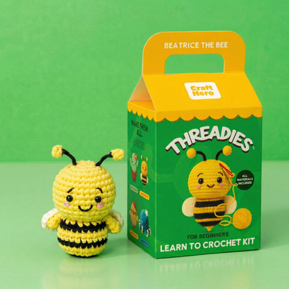 Kid's Crochet Kit - Bee