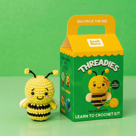 Kid's Crochet Kit - Bee