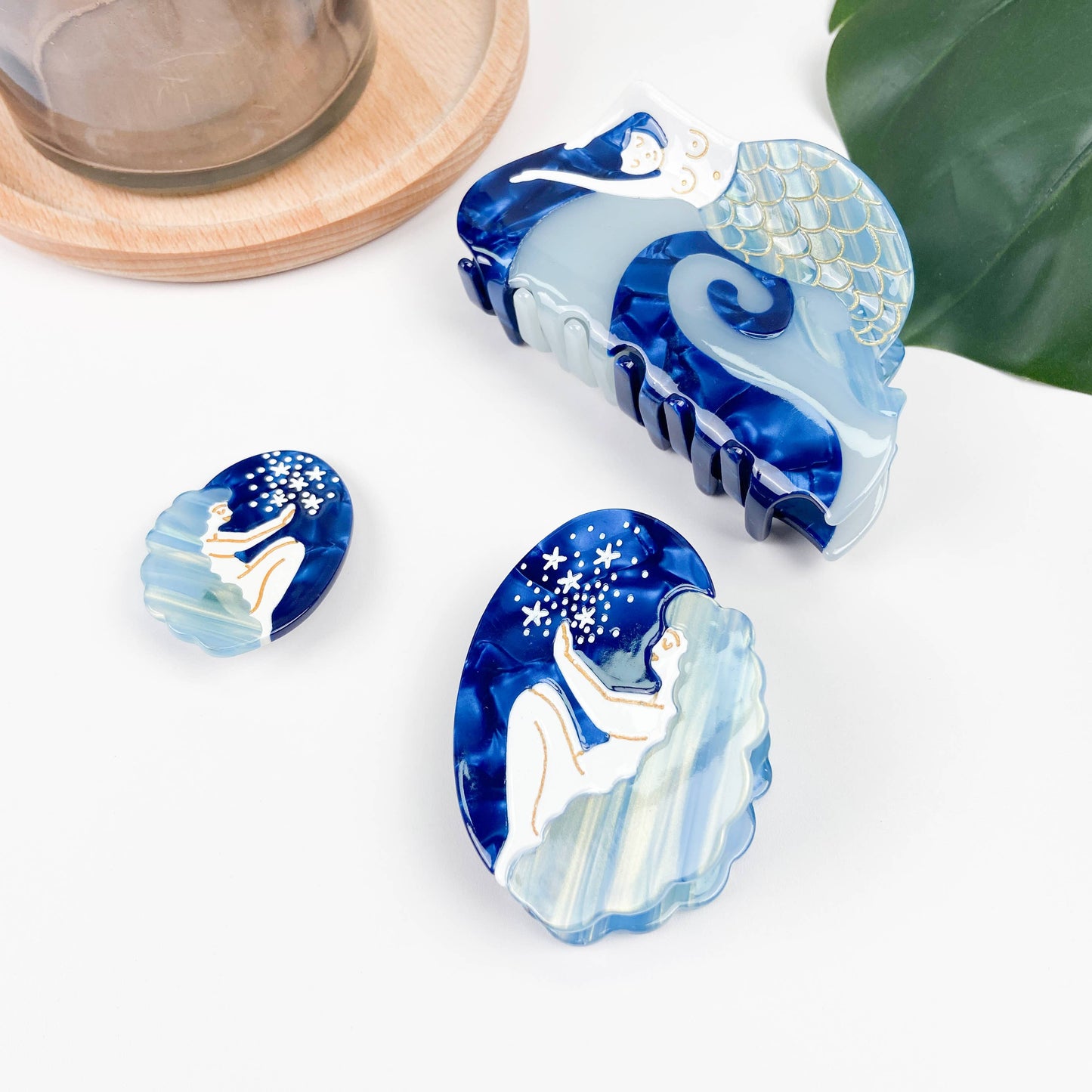 Elegant Mermaid Hair Clip
