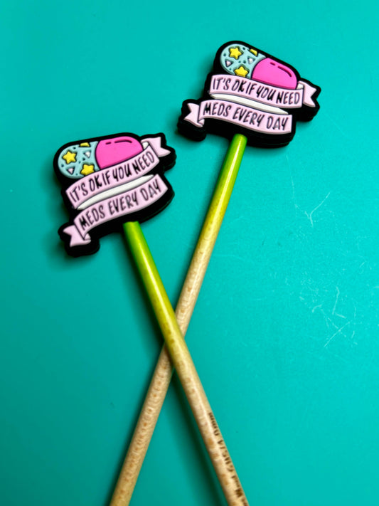 Knitting Needle Point Protectors Meds Every Day Health