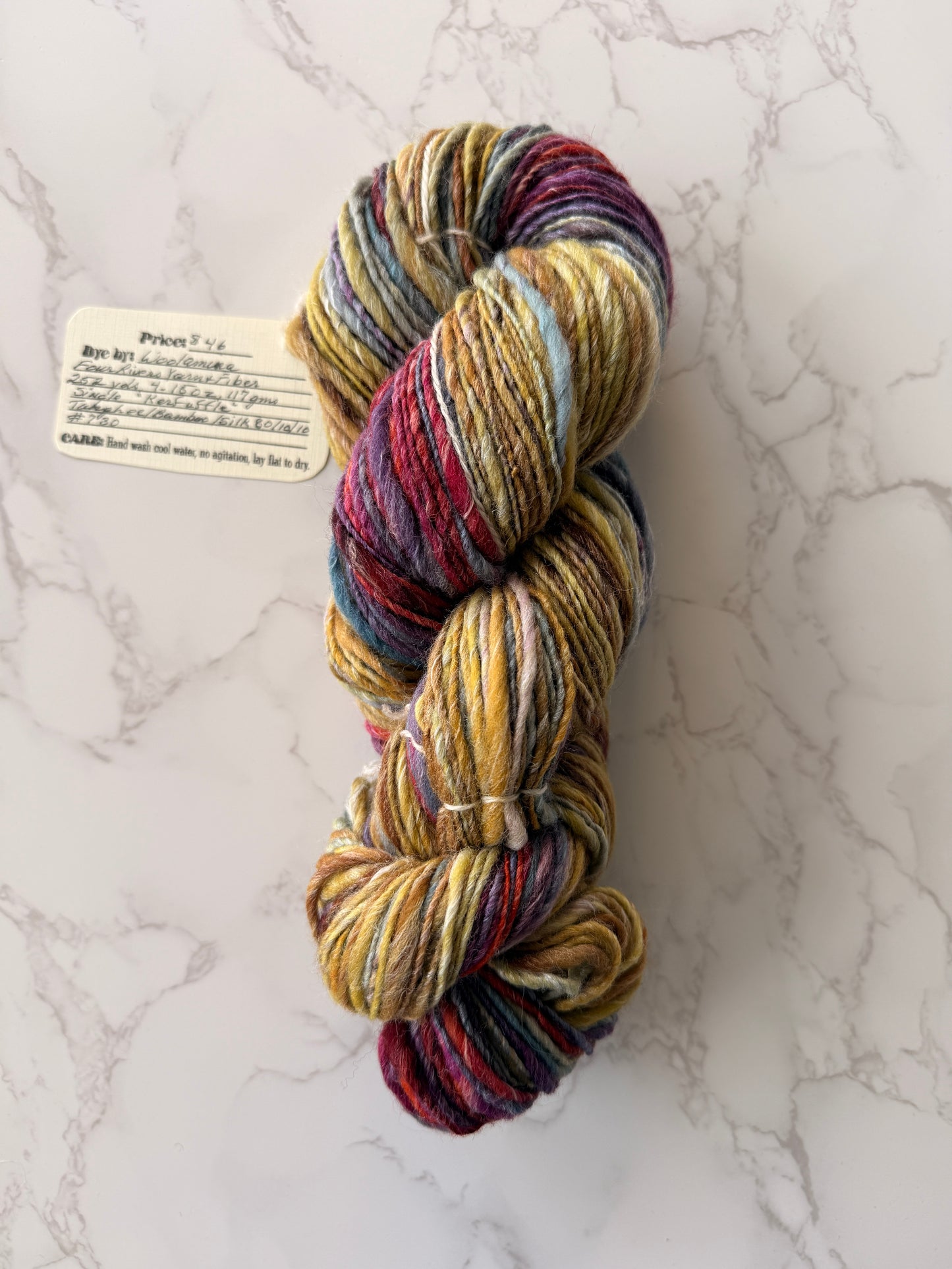Worsted Single/Art Yarn