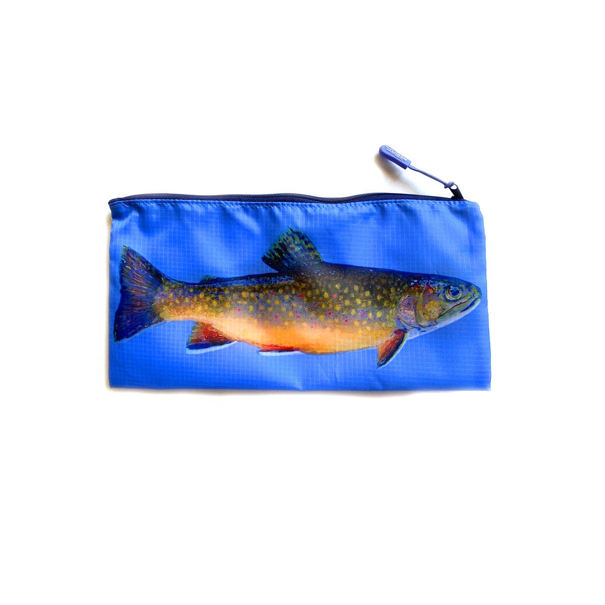 Brook Trout Large Zip Bag