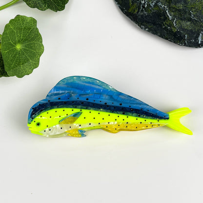 Mahi-Mahi Hair Claw,Ocean Series Hair Clip