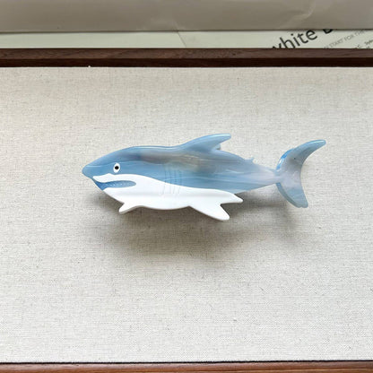 Shark series acetate hairpin, beach hairpin_CWAHA5713