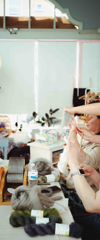 Drop Spindle 101 with Brina Burke