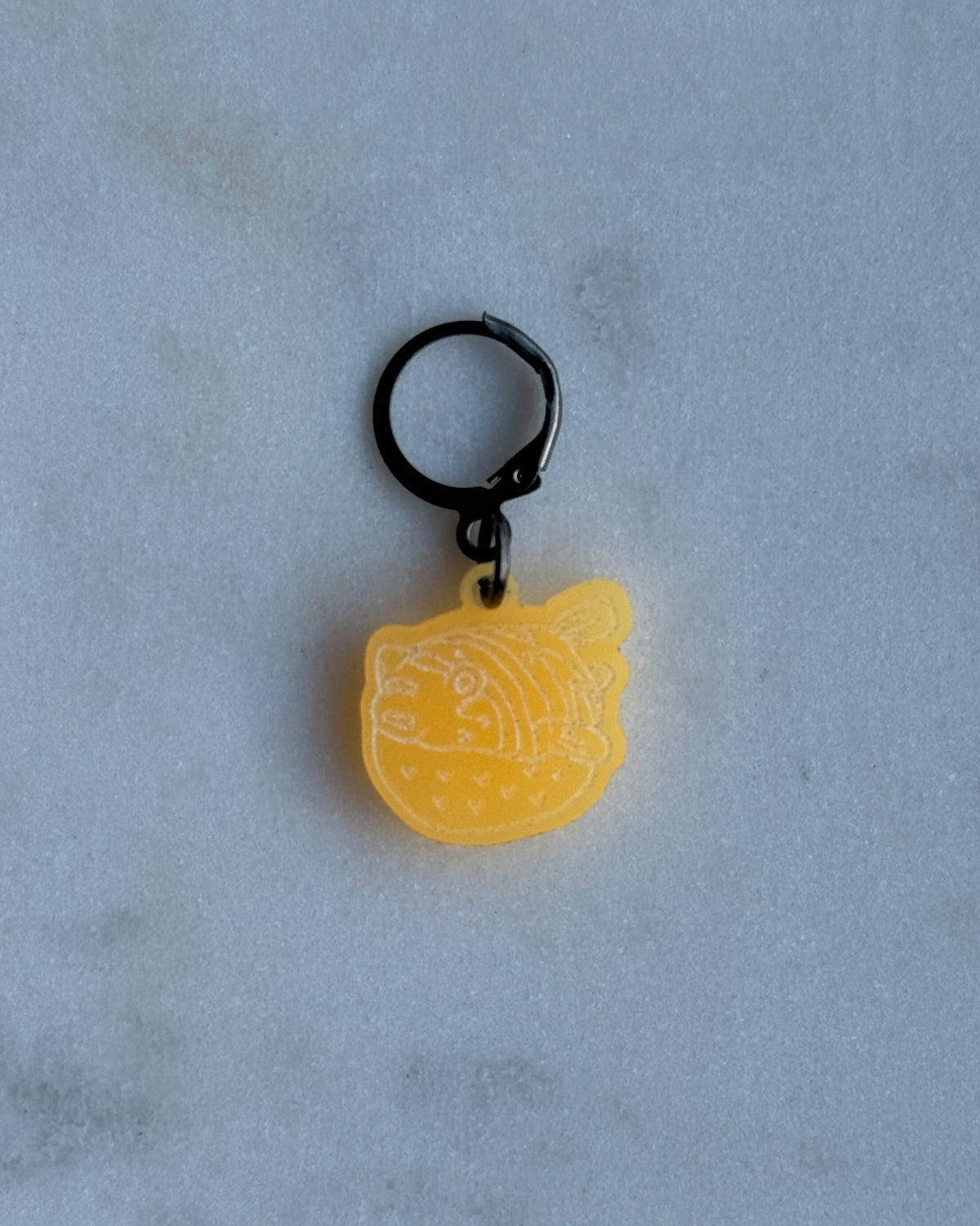 Glow-in-the-dark Stitch Markers
