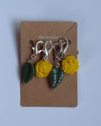 Gobblin Glass Stitch Markers