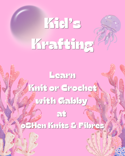 Kid's Knit and Crochet Class