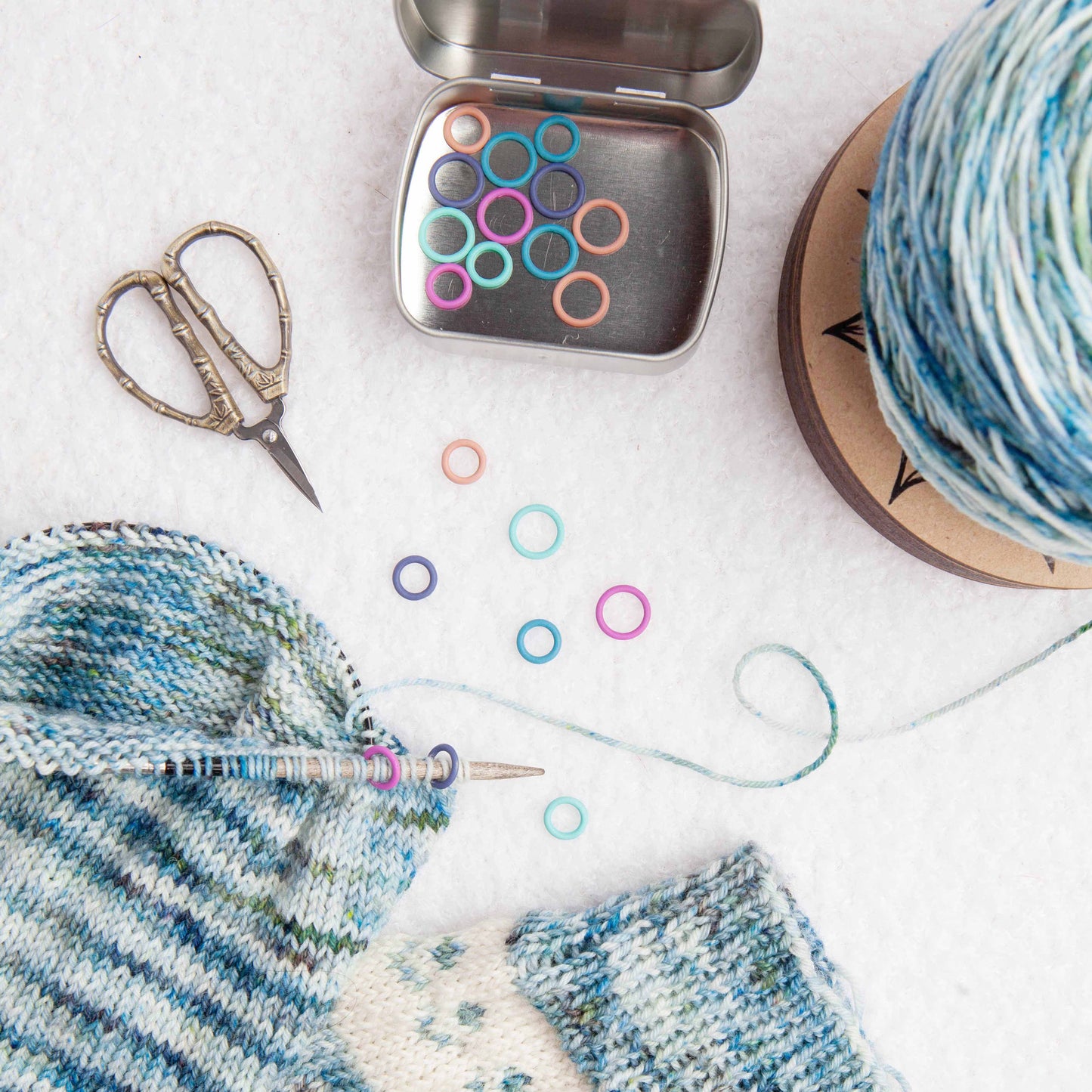 Twice Sheared Sheep Stitch Markers