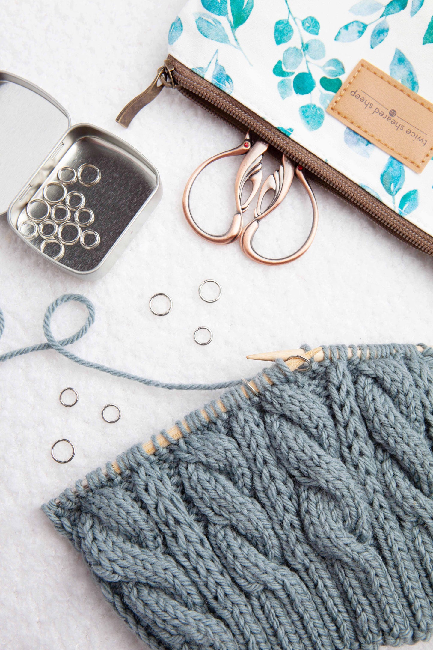 Twice Sheared Sheep Stitch Markers