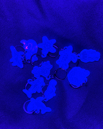 UV Reactive Stitch Markers