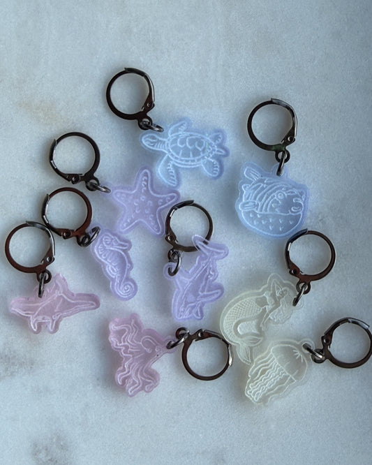 UV Reactive Stitch Markers