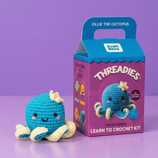 Kid's Crochet Kit - Octopus