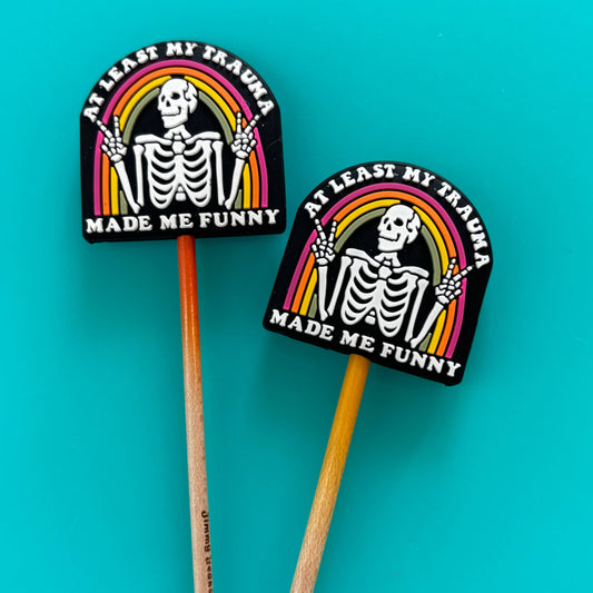 Knitting Needle Point Protectors - Mental Health Trauma Made