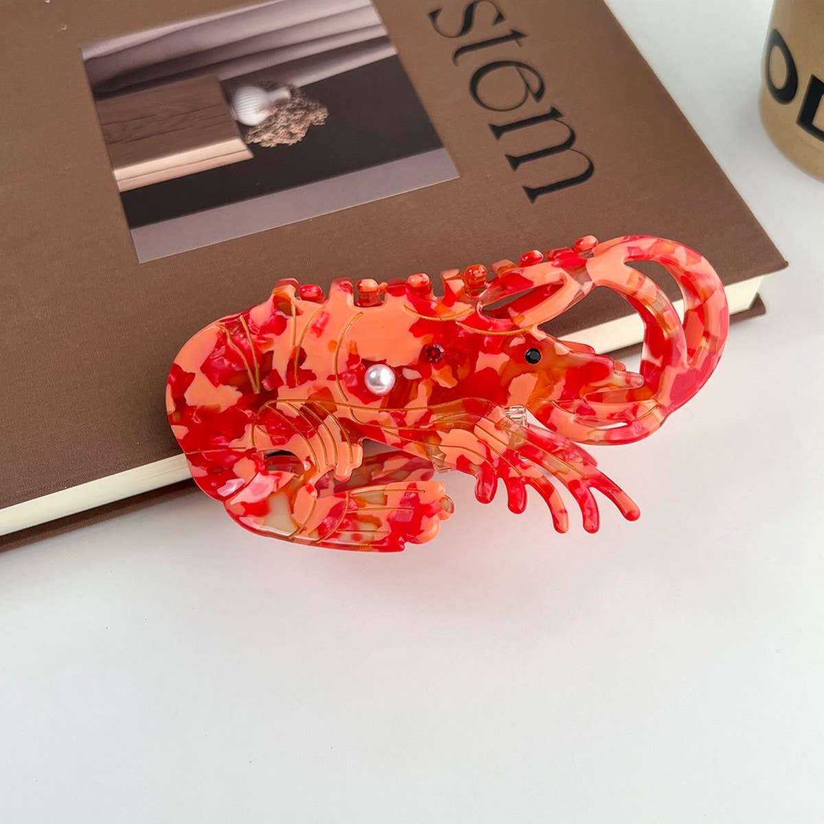 Ocean Creatures Acetate Hair Claw Clip_CWAHA5742