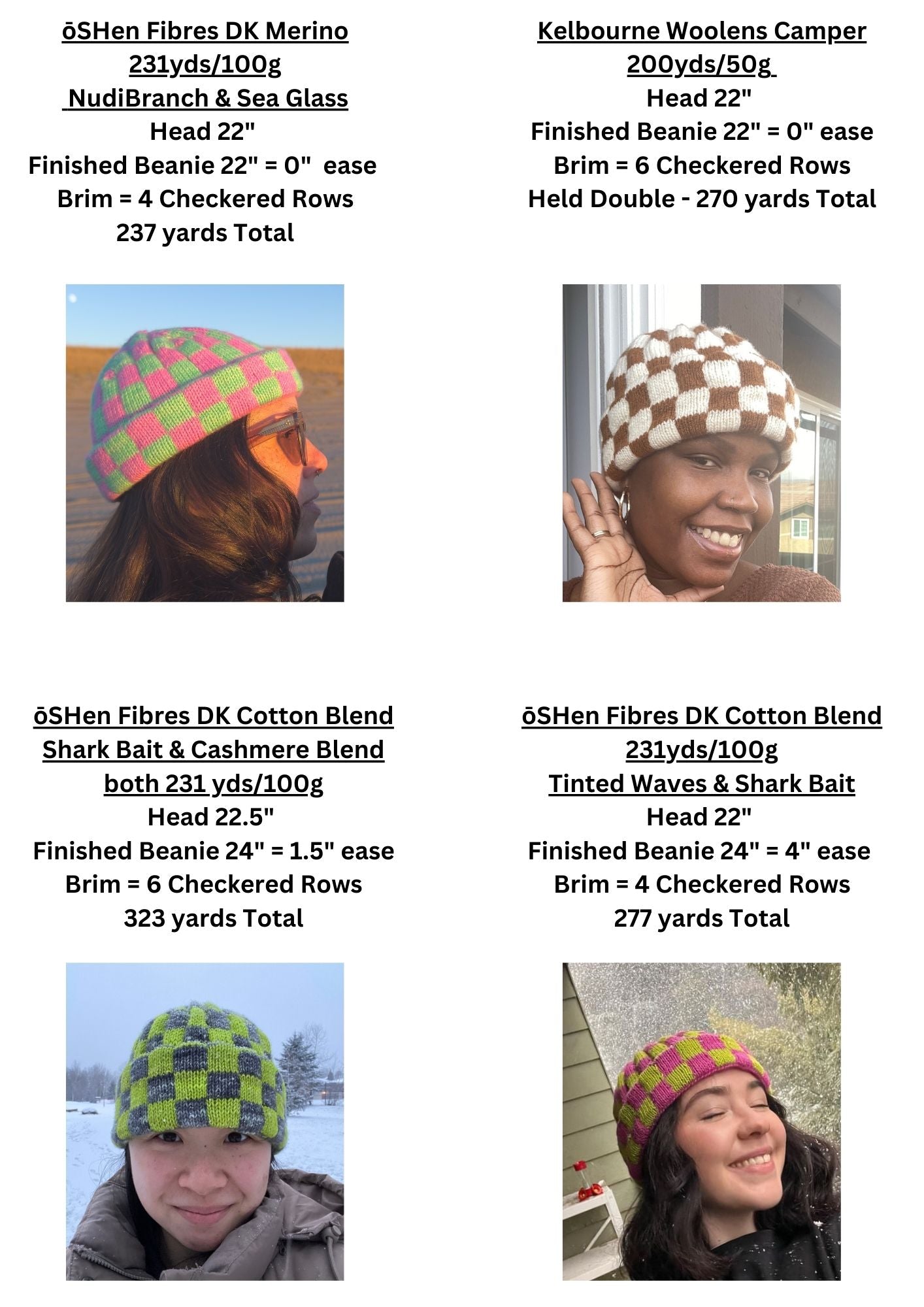 Cheeky Checky Beanie Kit