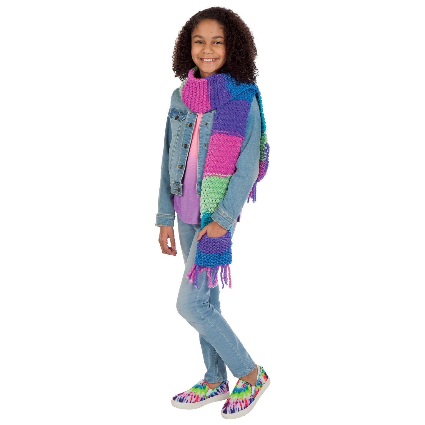 Kid's Knit Kit - Scarf