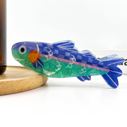 Cute Sardine Hair Claw Clip
