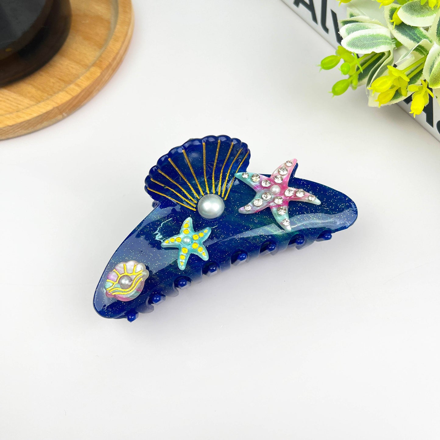 4.1'' Starfish Claw Clip,Undersea World Series Hair Clip