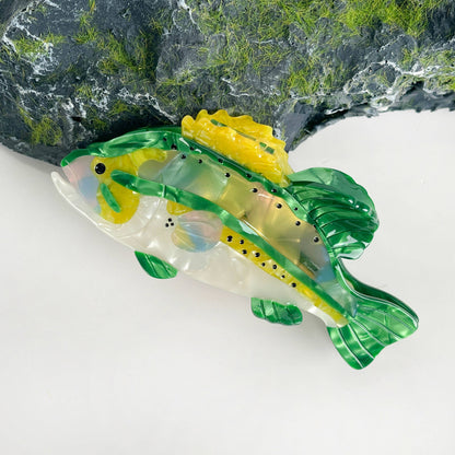 Perch Claw Clip, Marine Animal Hair Clip