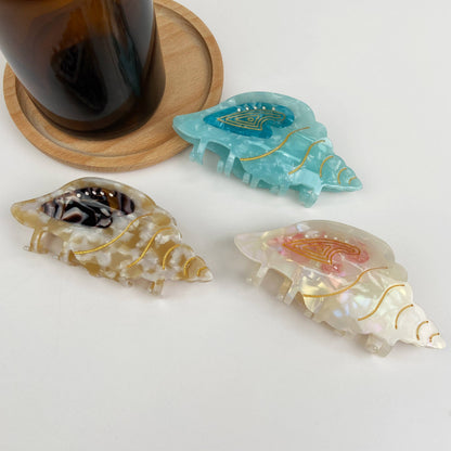Ocean Series Conch Hair Clip