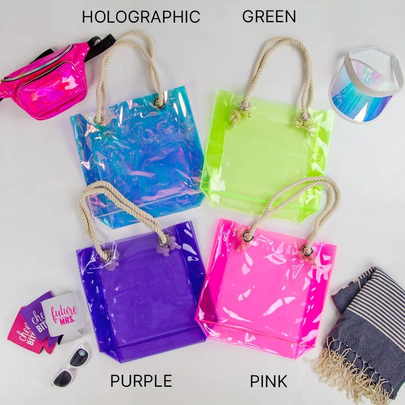 Neon Tote Bag