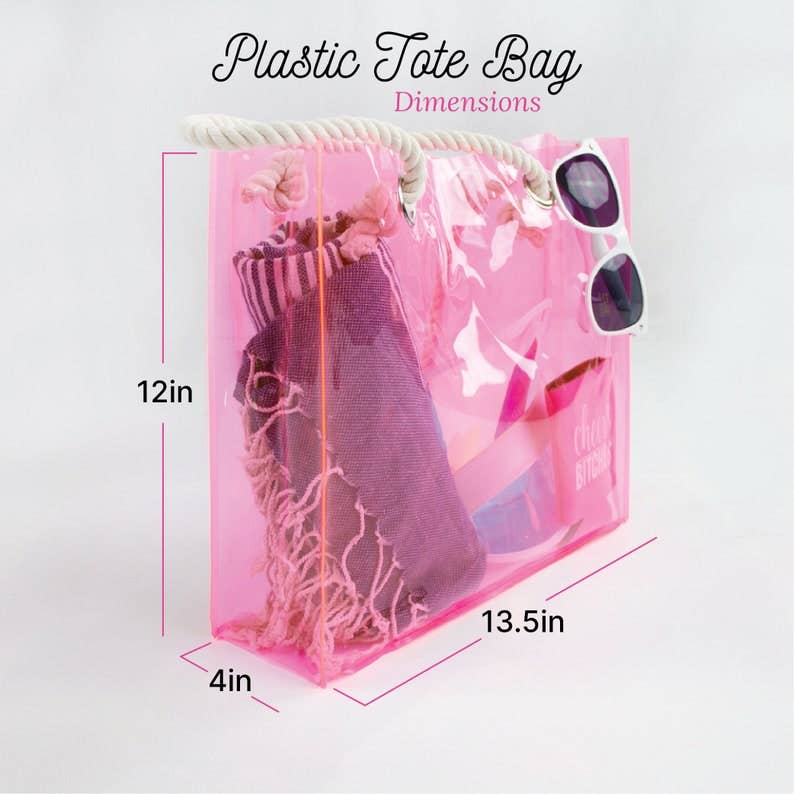 Neon Tote Bag