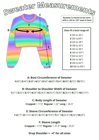 Stocking for Rainbows Sweater Kit *PNW*