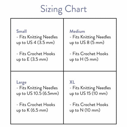 Snag Free Row Counters Amethyst