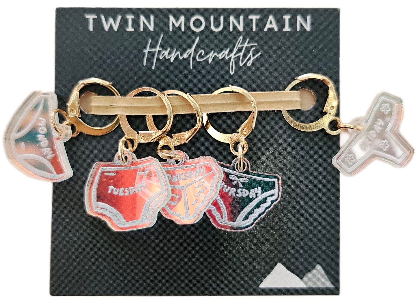 Twin Mountain Stitch Marker Packs