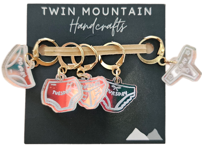 Twin Mountain Stitch Marker Packs