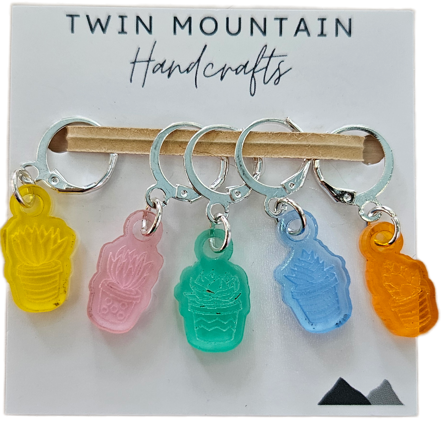 Twin Mountain Stitch Marker Packs