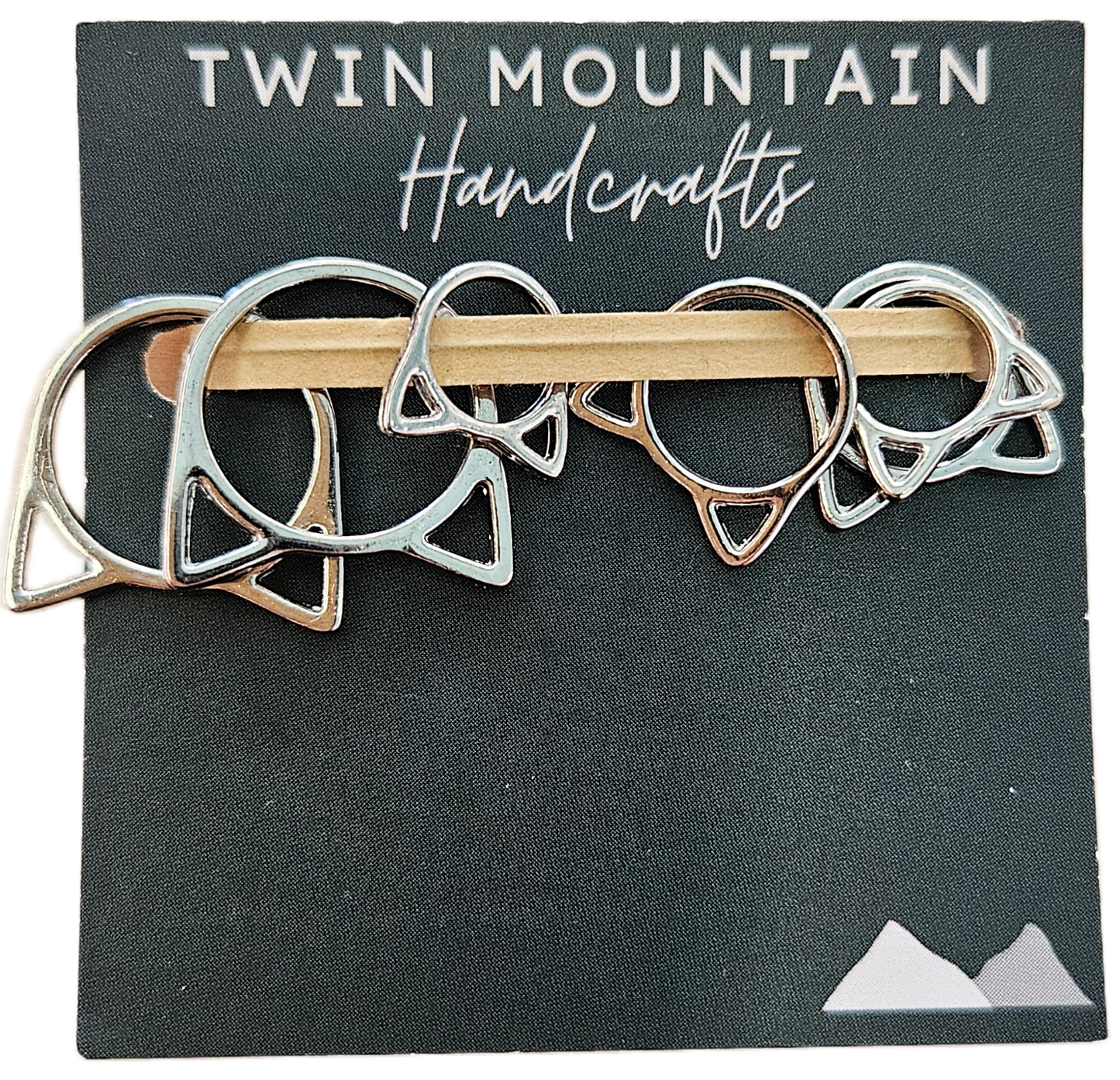 Twin Mountain Stitch Marker Packs