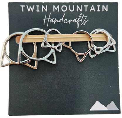 Twin Mountain Stitch Marker Packs