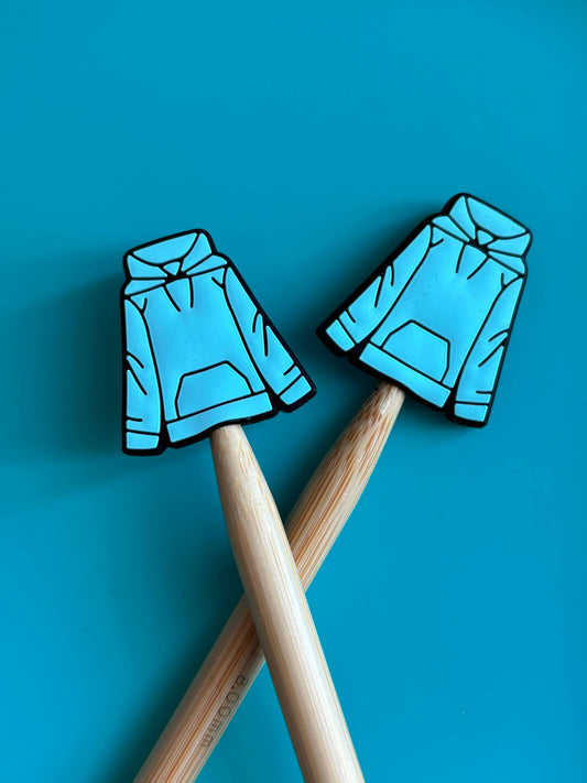 Blue Hoodie Sweatshirt Stopper