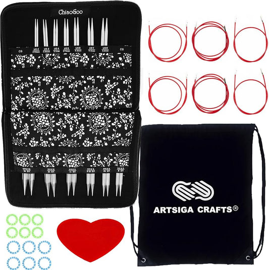 TWIST ChiaoGoo Complete Set 5" (US 2-15)