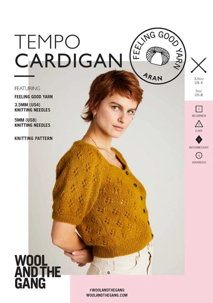 Tempo Cardigan Pattern Book
